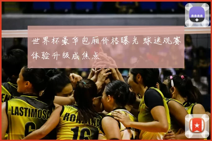 世界杯豪华包厢价格曝光 球迷观赛体验升级成焦点